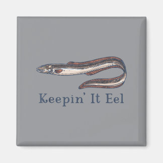 Eel Lover Eels Aquarium Funny Joke Men Women Boys Magnet