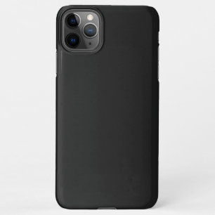 Eerie Black Solid Colour iPhone 11Pro Max Case