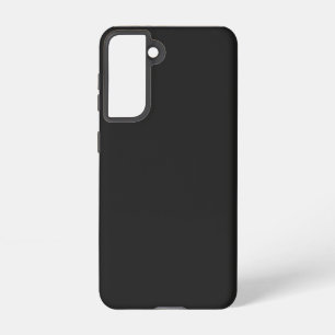 Eerie Black Solid Colour Samsung Galaxy Case