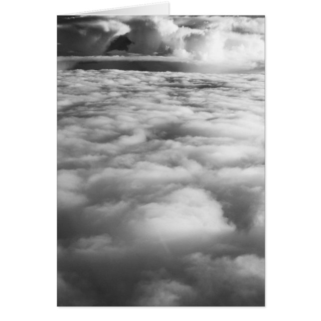 Eerie cloudscape at sunrise. (Front)