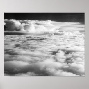 Eerie cloudscape at sunrise. 2 poster