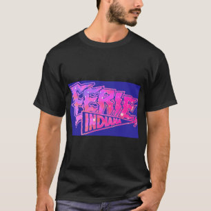 Eerie Indiana in blue and pink Oversized T-Shirt