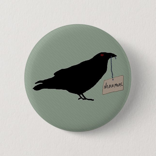 Eerie Raven Button (Front)
