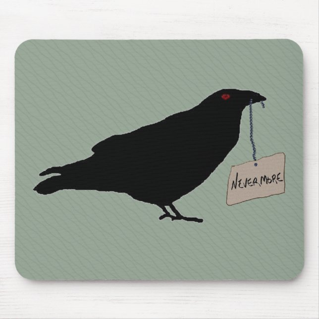 Eerie Raven Mousepad (Front)