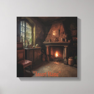 Eerie Seclusion Canvas Print