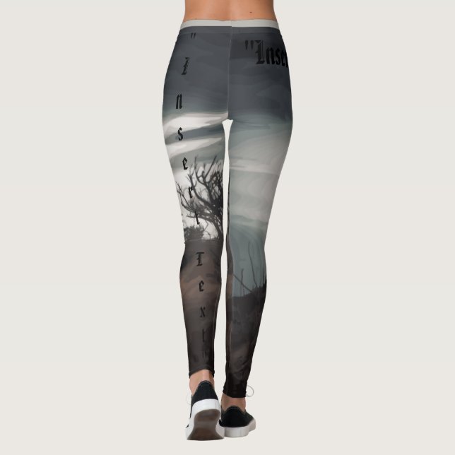 Eerie Seclusion Leggings (Back)