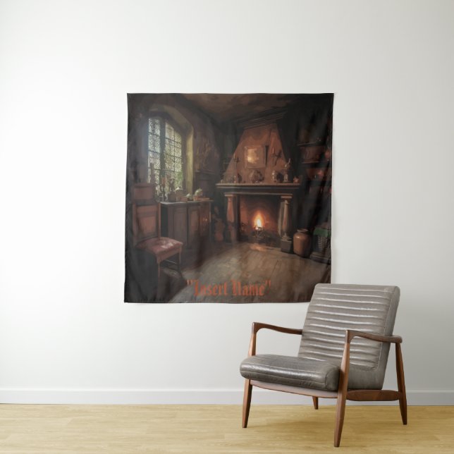 Eerie Seclusion Tapestry (In Situ)