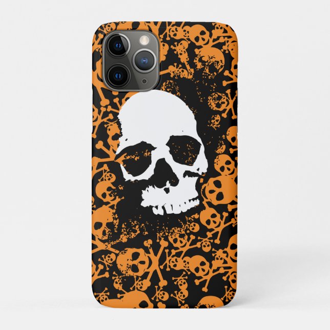 Eerie Symmetry: A Vibrant Array of Colourful Human Case-Mate iPhone Case (Back)