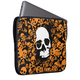 Eerie Symmetry: A Vibrant Array of Colourful Human Laptop Sleeve