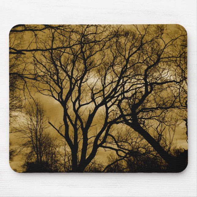 eerie trees mouse pad (Front)