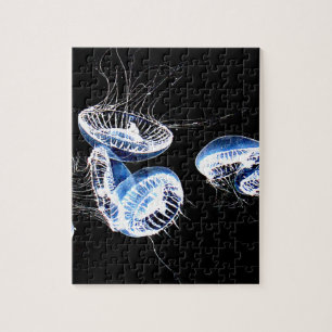Eerily Beautiful “Moon Jellyfish” Custom Photo Jigsaw Puzzle