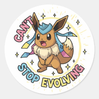 Eevee Evolution Sticker | Pokemon Evolution Pack V