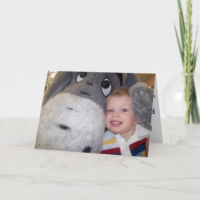 Eeyore card (Front)