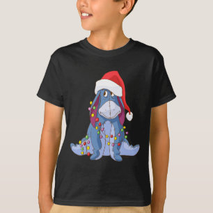 Eeyore Santa Claus  T-Shirt