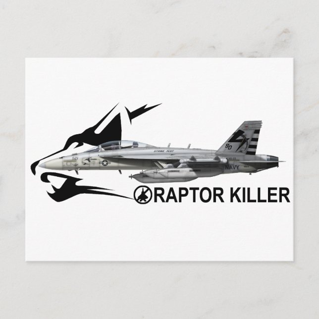 EF-18G Growler Postcard (Front)