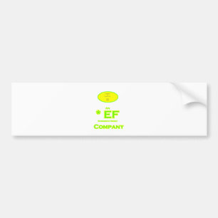 EF - Environmental Friendly Company 2 Bumper Sticker