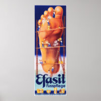 EFASIT Fusspflege Foot Cream Lotion Pedicure Ad