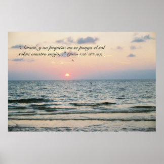 Efesios 4:26 poster