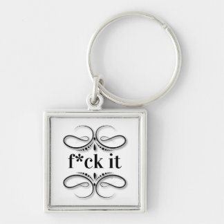Eff It (cursing) Butterfly Scroll Key Ring