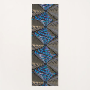 Effect Droste Of Plate Of Gas Lit on yoga mat