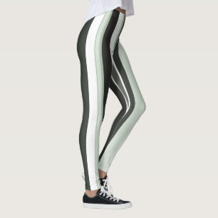 Effective Contemporary Vertical Stripes Leggings