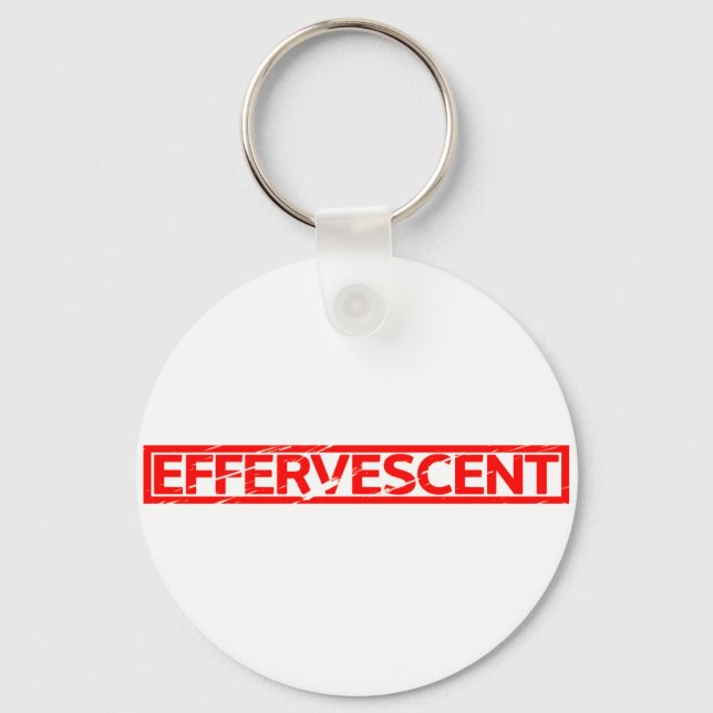 Effervescent Stamp Key Ring (Front)