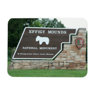 Effigy Mounds Entrance Magnet