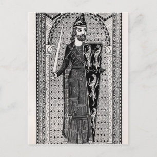 Effigy of Geoffrey Plantagenet Postcard