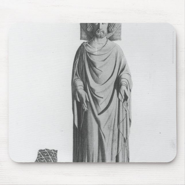 Effigy of King Henry III Mouse Pad (Front)