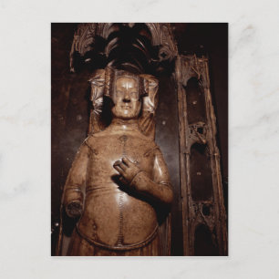 Effigy of Philippa of Hainault Postcard