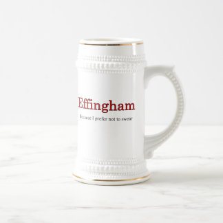 Effingham Stein Red Prefer Not to Swear