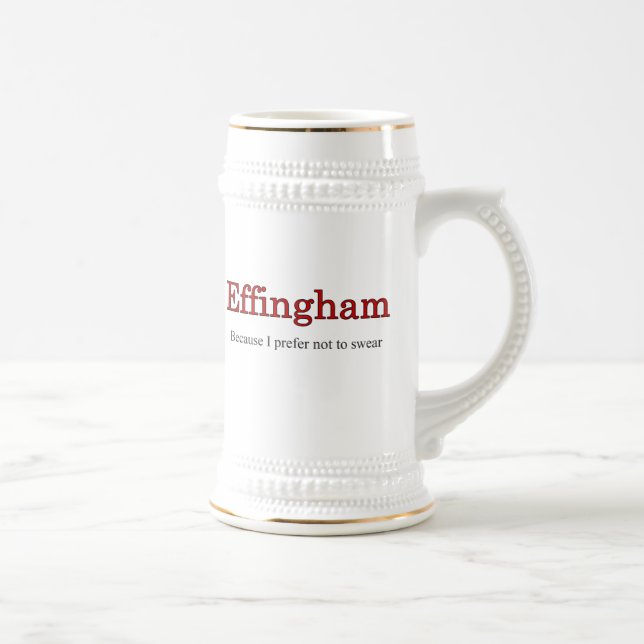 Effingham Stein Red Prefer Not to Swear (Right)