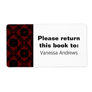 Effortless Beauty Bookplate Labels