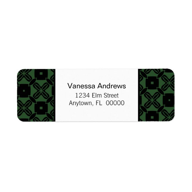 Effortless Beauty Return Address Labels (Front)