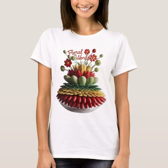 Effortless Charm Women's Basic T-Shirt (Front)