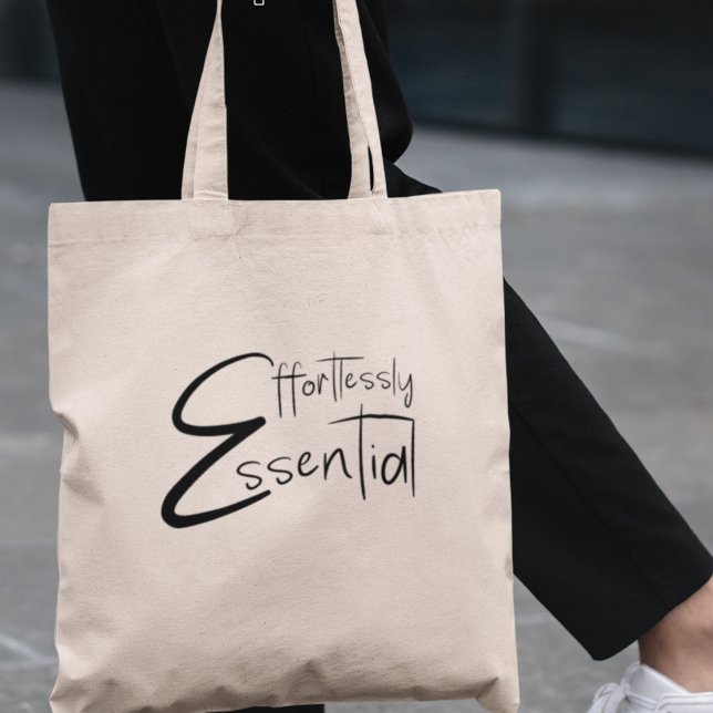 Effortlessly Essential Stylish Modern Cool Gift Tote Bag (Shop now and embrace effortless sophistication in every step you take!)
