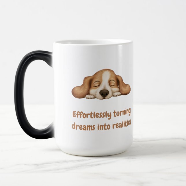 Effortlessly turning dreams into realities magic mug (Left)