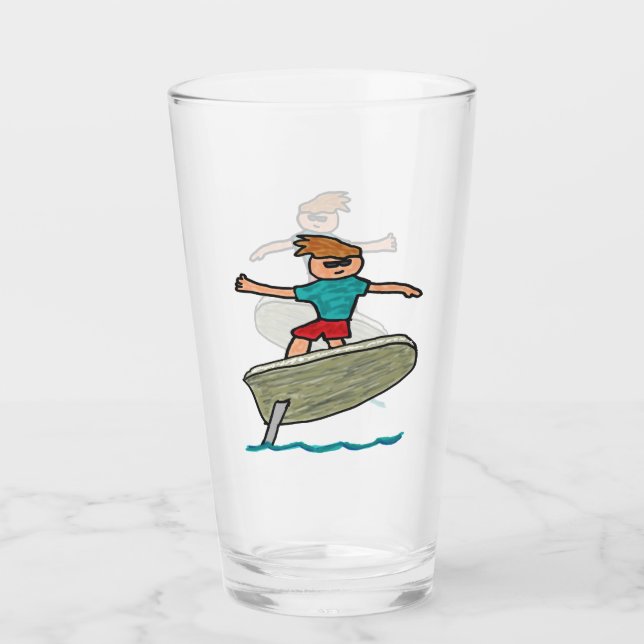 eFoil Surfing Glass (Front)