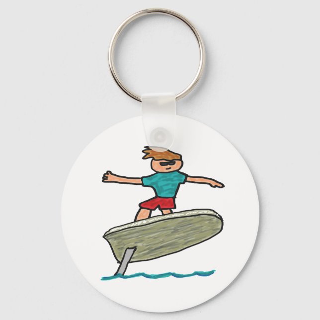 Efoil Surfing Key Ring (Front)