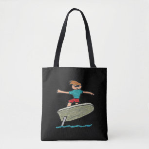 eFoil Surfing Tote Bag