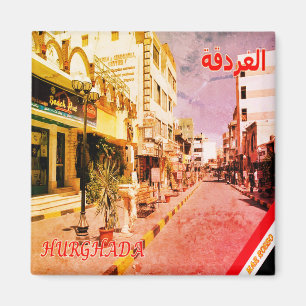 EG - Egypt - Red Sea - Hurghada - Panorama Magnet