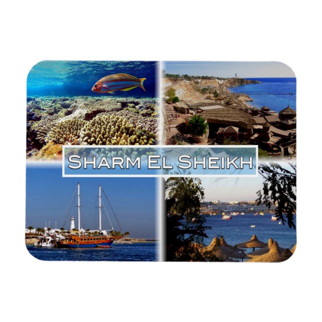 EG Egypt - Sharm El Sheikh - Red Sea - Magnet (Horizontal)