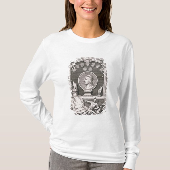 Egbert (d.839) King of the West Saxons, First Mona T-Shirt (Front)