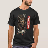 Egendary Animals Japanese Dragon Tokio Graphic Wom