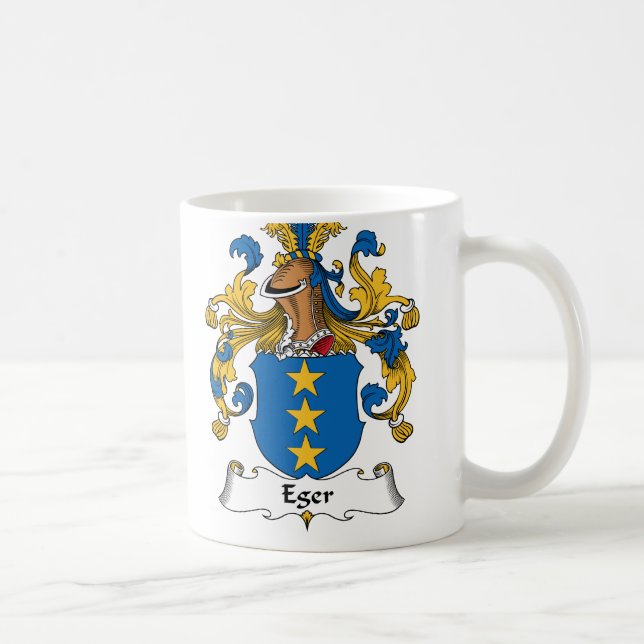 Eger Family Crest Coffee Mug (Right)