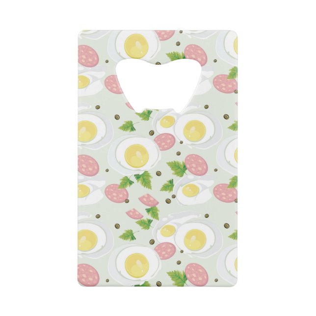 Egg and Sausage Pattern (Front)