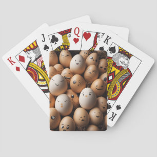 Egg Antics Playing Cards