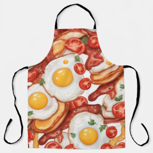 Egg Bacon Tomato Breakfast Apron