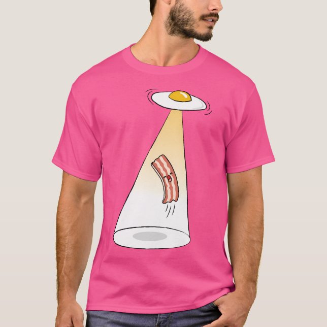 Egg Bacon Ufo Egg Ufo Bacon T-Shirt (Front)