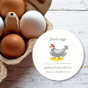 Egg Carton Label customise egg box free range